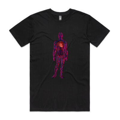 Human Anatomy T-shirt (Premium) Unlabeled Thumbnail